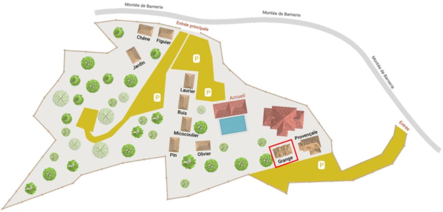Gites Domaine De La Barnerie Saint Alban Auriolles Værelse billede
